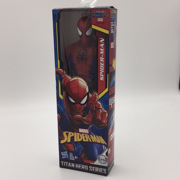 Marvel Spider-Man Titan Hero Series Action Figure 12" PowerFx Hasbro Brand New - Picture 9 of 11